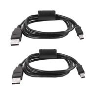 📷 yichumy 2 packs! 5ft replacement usb cable for nikon d40 d50 d70 d70s d80 d90 d200 d300 d300s d7000 d3000 d3100 d7000 digital slr camera: uc-e4 uc-e5 uc-e15 compatible logo