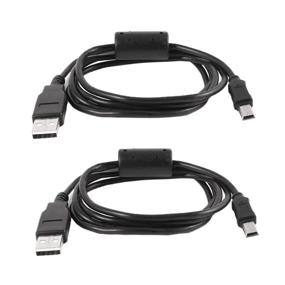 img 4 attached to 📷 YICHUMY 2 Packs! 5ft Replacement USB Cable for Nikon D40 D50 D70 D70S D80 D90 D200 D300 D300S D7000 D3000 D3100 D7000 Digital SLR Camera: UC-E4 UC-E5 UC-E15 Compatible