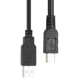 img 2 attached to 📷 YICHUMY 2 Packs! 5ft Replacement USB Cable for Nikon D40 D50 D70 D70S D80 D90 D200 D300 D300S D7000 D3000 D3100 D7000 Digital SLR Camera: UC-E4 UC-E5 UC-E15 Compatible