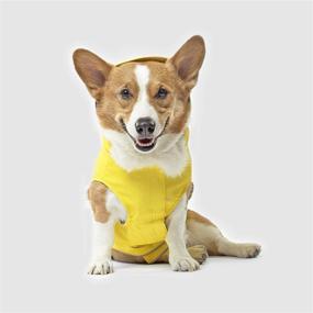 img 2 attached to 🐶 Stay Dry in Style: Canada Pooch Dog Rain Jacket - Torrential Tracker Dog Raincoat Yellow (Size 14) - Waterproof Dog Jacket