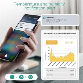 img 1 attached to Термометр ORIA, гигрометр, уведомление о температуре