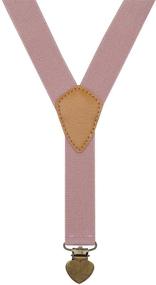 img 3 attached to Vintage Clip-on Suspenders for Boys by YJDS - Stylish Accessories and Boys' Suspenders