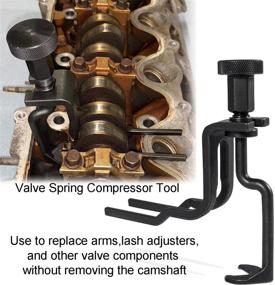 img 3 attached to 🔧 Ford 4.6L/5.4L/6.8L 3V Engine Tools: Crankshaft Positioning Tool, Cam Phaser Holder, Timing Chain Locking Wedge Tool, Valve Spring Compressor Tool, Crank Pulley Bolt and Cam Phaser Lockout Kit