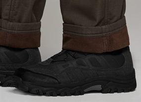 img 1 attached to CQR Men's Winter Tactical Pants: Water Repellent Ripstop Fleece Cargo Pants