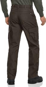 img 3 attached to CQR Men's Winter Tactical Pants: Water Repellent Ripstop Fleece Cargo Pants