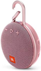img 4 attached to JBL Clip 3 Portable Bluetooth Waterproof Speaker (Pink) (Renewed)