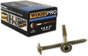 img 1 attached to WoodPro Fasteners ST14X2 50PC Exterior 50 Pack