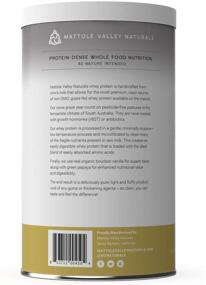 img 3 attached to 🥛 Whey Protein Powder - 16 oz - Grass-Fed - Vanilla Flavor - Gluten-Free with Probiotics and Amino Acids - Natural Digestive Enzymes, Vitamin D