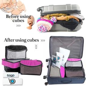 img 2 attached to Bago Set Packing Cubes Travel Travel Accessories