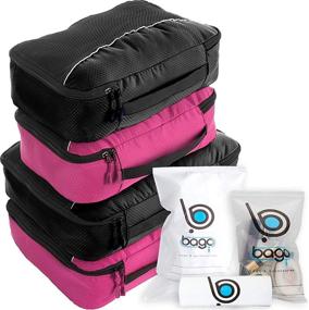 img 4 attached to Bago Set Packing Cubes Travel Travel Accessories