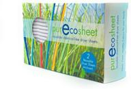 hypoallergenic purecosheet: reusable, chemical-free dryer sheets - safe for babies, allergy & eczema sufferers - fragrance free logo