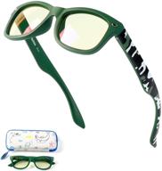 👓 aht kids blue light blocking glasses: essential eye protection for boys and girls (age 3-10) logo