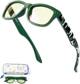 img 4 attached to 👓 AHT Kids Blue Light Blocking Glasses: Essential Eye Protection for Boys and Girls (Age 3-10)