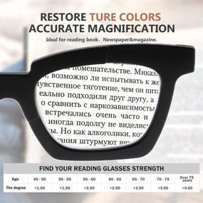 img 1 attached to 👓 Stylish Women's Eyeglasses Readers by Eyekepper for Enhanced Reading Experience