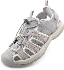 img 4 attached to Knixmax Sandals: Ultimate Breathable Athletic Fishing Shoes for Men