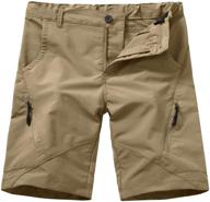 👦 boys' camping clothing with lightweight tactical pockets for hiking logo