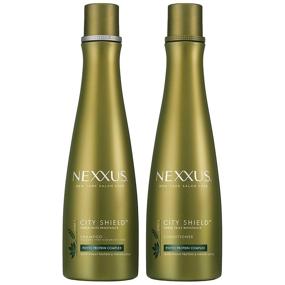 img 4 attached to 🏙️ Nexxus City Shield Shampoo and Conditioner - Duo Set for All Hair Types - 13.5 oz Bottles Each