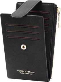 img 4 attached to 👛 ZRTARY Holder Wallets: Stylish Bifold Organizer for Women's Handbags & Wallets