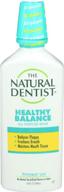 🌿 the natural dentist healthy balance all purpose rinse: refreshing oral care solution, 16.9 oz logo