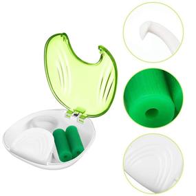 img 2 attached to 🦷 Green Retainer Case Set with Aligner Removal Tool and Invisible Chewer for Optimal Oral Care, Mouth Guard and Denture Storage