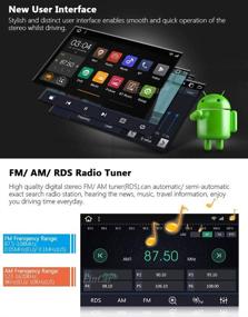 img 2 attached to Advanced Double Din Car Stereo: Android 10, Navigation, Carplay, DSP, Bluetooth, GPS 7 Inch Touchscreen, DAB, OBD2, 4G WiFi, DVR, USB, SD, AUX + Backup Camera