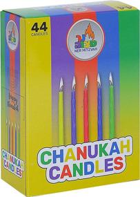 img 2 attached to 🕎 Complete Hanukkah Menorah Set - Menorah, Candles, Dreidels & Chanukah Guide