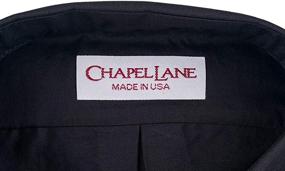 img 2 attached to 👔 Premium Quality Chapel Lane Sleeve Collar Men's Clothing - Made in USA