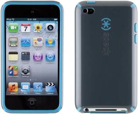 img 1 attached to 📱 Enhanced Search-Optimized Speck CandyShell Case for iPod touch 4G (MoonRock Gray)