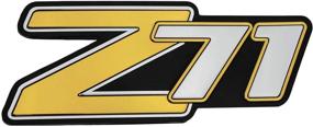 img 4 attached to 🚪 Enhanced Liftgate Side Quarter Panel Emblem - Ideal for Chevrolet Tahoe & Suburban Z71 (2000-2006)