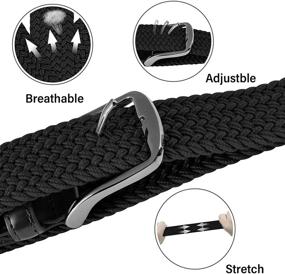 img 1 attached to 🎁 DINLIAAN Stretch Elastic Gift Boxed: Enhancing Style with Men's Fatherly Accessories