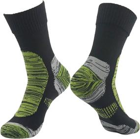 img 4 attached to RANDY SUN Unisex Sport Climbing Skiing Trekking Hiking 🧦 Socks - 100% Waterproof and Breathable, SGS Certified, 1 Pair