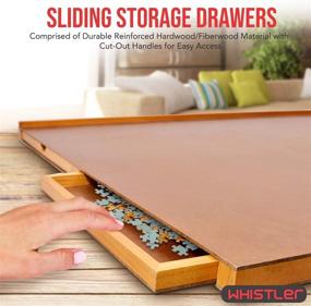img 1 attached to Enhanced Puzzle Board 🧩 Drawers: Compact and Convenient 27 35