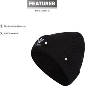 img 3 attached to 🧢 Stylish and warm: adidas Originals Women's Trefoil Beanie