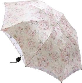 img 3 attached to Honeystore Vintage Parasol Embroidery Umbrella Umbrellas in Stick Umbrellas