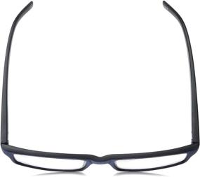 img 1 attached to 👓 Foster Grant Aiden Rectangular Reading Glasses for Men: Sleek Navy Blue Design