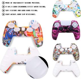 img 1 attached to Controller Silicone Anti Slip Customize Playstation5