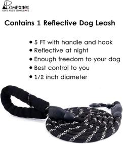 img 2 attached to 🐕 Adjustable Dog Prong Collar & Leash Set - Quick Release Snap Buckle, Stainless Steel Design with Comfort Rubber Tips - Suitable for Small to Medium Dogs