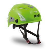 kask super plasma high visibility helmet - fluorescent lime logo