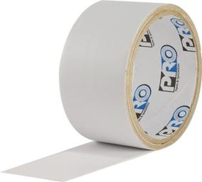 img 1 attached to 🛡️ ProTapes Pro Flex Flexible Butyl All Weather Patch Shield Repair Tape - 50ft Length x 6in Width - White (1 Pack)