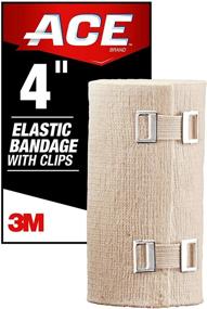 img 3 attached to 🏋️ ACE 4 Inch Elastic Bandage: Beige, Ideal for Sports, Comfortable Design, Soft Feel, Washable, Reusable