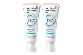 img 3 attached to 🦷 Sensodyne Pronamel Strong and Bright Mint Toothpaste - Pack of 2 (3 Oz each): Ultimate enamel protection with noticeable whitening power