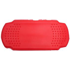 img 2 attached to 🔴 Красный мягкий силиконовый чехол для путешествий для Sony PSP 2000/3000 - OSTENT