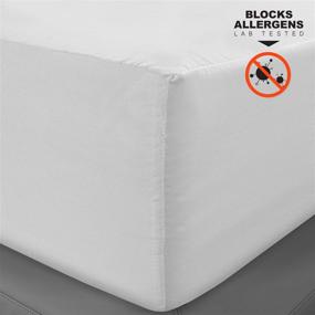 img 1 attached to BioPEDIC Microshield Mattress Protector White Bedding
