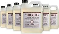 🧼 lather up with meyers clean refill liquid lavender for a deep refreshing clean logo