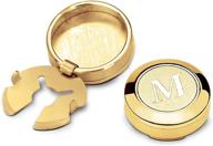 🔘 buttoncuff letters silver button covers: premium men's accessory logo