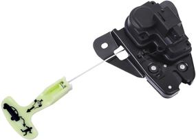 img 4 attached to Replacement Tailgate Lock Trunk Latch Actuator for Dodge Charger, Challenger, Avenger, Chrysler 300 & 200 - Replaces 5056244AA, 5056244AB (2006-2018)