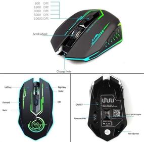 img 3 attached to UHURU Rechargeable Changeable Ergonomic Programmable