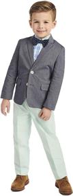 img 2 attached to 👔 Nautica Little Boys Dress Jacket: 4 Piece Clothing Set for Suits & Sport Coats - Stylish & High-Quality