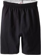 🩳 heavyweight cotton: soffe medium boys' clothing shorts, built to last logo