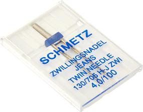 img 1 attached to 👖 Schmetz 4.0/100 Double Denim/Jeans Machine Needle, 1ct